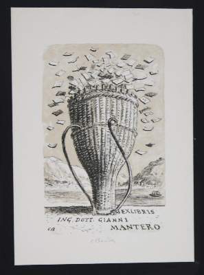 Bild Nr.80: 145-3954 Konvolut: (Künstlergraphik, Exlibris)