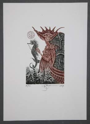 Bild Nr.84: 145-3954 Konvolut: (Künstlergraphik, Exlibris)