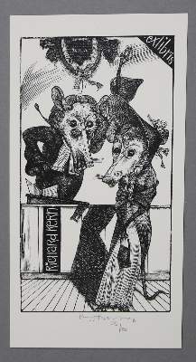 Bild Nr.89: 145-3954 Konvolut: (Künstlergraphik, Exlibris)