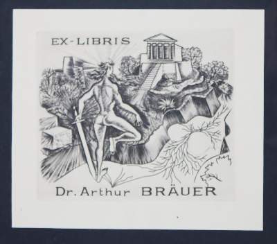 Bild Nr.93: 145-3954 Konvolut: (Künstlergraphik, Exlibris)