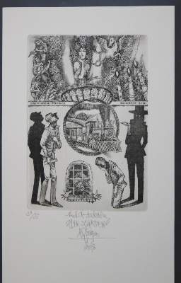 Bild Nr.95: 145-3954 Konvolut: (Künstlergraphik, Exlibris)