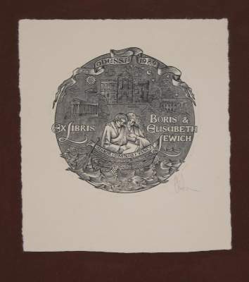 Bild Nr.97: 145-3954 Konvolut: (Künstlergraphik, Exlibris)