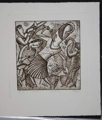 Bild Nr.99: 145-3954 Konvolut: (Künstlergraphik, Exlibris)