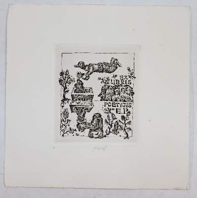 Bild Nr.7: 145-3956 Polen.: (Künstlergraphik, Exlibris)