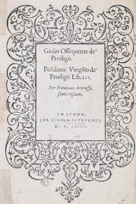 Bild Nr.4: 145-40 Obsequens,J.: (Biblioteca Terzi)