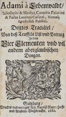 Bild Nr.1: 145-400 Lebenwaldt,A.v.: (Grenzwissenschaften und Okkultismus)