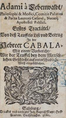 Bild Nr.1: 145-401 Lebenwaldt,A.v.: (Grenzwissenschaften und Okkultismus)