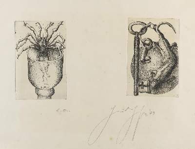 Bild Nr.1: 145-4039 Grass, Günter: (Künstlergraphik)