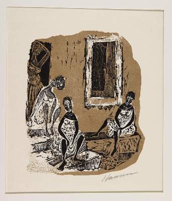 Bild Nr.2: 145-4073 Hansen-Bahia, Karl-Heinz: (Künstlergraphik)
