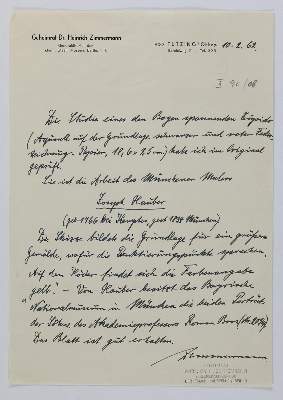 Bild Nr.2: 145-4080 Hauber, Joseph: (Künstlergraphik)