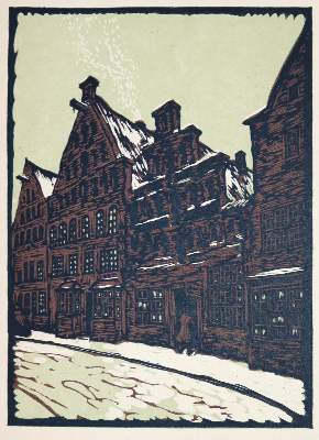 Bild Nr.7: 145-4115 Holz- u. Linolschnitte.: (Künstlergraphik)