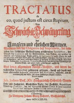 Bild Nr.3: 145-412 Beck,J.J.: (Juridica und Kriminologie)