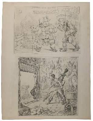 Bild Nr.2: 145-4226 Gillray, James: (Künstlergraphik, Karikatur, Französische Revolution)