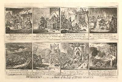 Bild Nr.4: 145-4226 Gillray, James: (Künstlergraphik, Karikatur, Französische Revolution)
