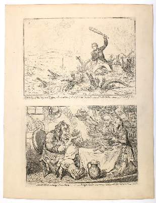 Bild Nr.5: 145-4226 Gillray, James: (Künstlergraphik, Karikatur, Französische Revolution)
