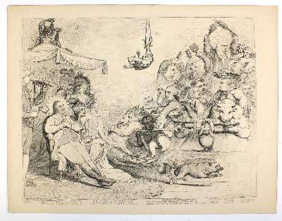 Bild Nr.6: 145-4226 Gillray, James: (Künstlergraphik, Karikatur, Französische Revolution)