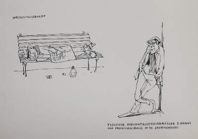 Bild Nr.2: 145-4228 Halbritter, Kurt: (Künstlergraphik, Karikatur)