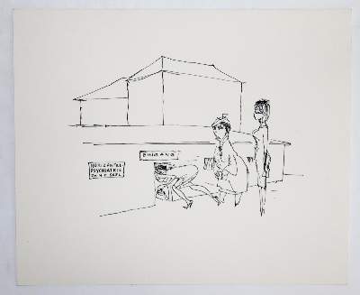 Bild Nr.5: 145-4228 Halbritter, Kurt: (Künstlergraphik, Karikatur)