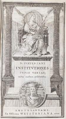 Bild Nr.1: 145-424 Justinian,A.: (Juridica und Kriminologie)