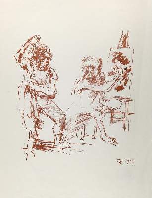 Bild Nr.1: 145-4271 Kokoschka, Oskar: (Künstlergraphik)