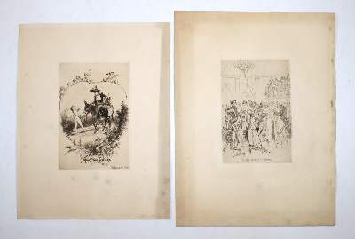 Bild Nr.6: 145-4282 Konvolut.: (Künstlergraphik)