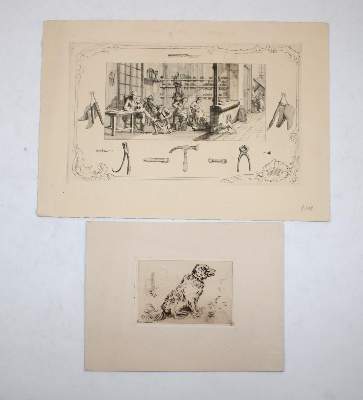 Bild Nr.7: 145-4282 Konvolut.: (Künstlergraphik)
