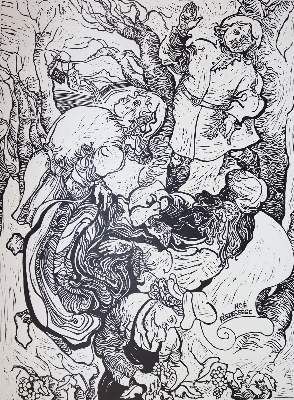 Bild Nr.7: 145-4307 Konvolut: (Künstlergraphik)