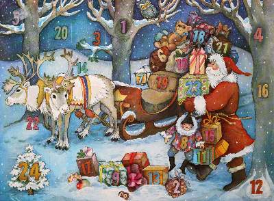Bild Nr.1: 145-431 Adventskalender.: (Kalender)