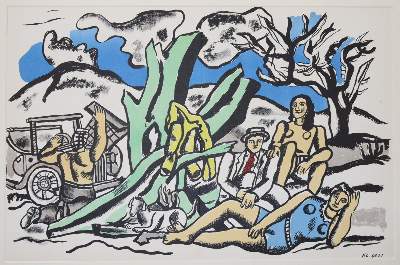 Bild Nr.1: 145-4357 Léger, Fernand: (Künstlergraphik)