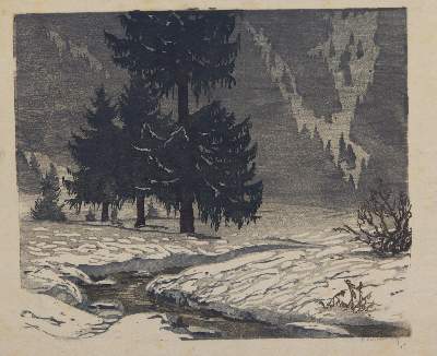 Bild Nr.1: 145-4381 Leschhorn, Paul: (Künstlergraphik)