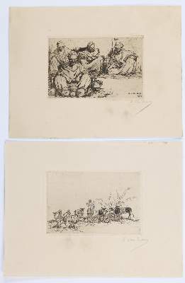 Bild Nr.2: 145-4449 Mens, Isidorus Maria Cornelis van: (Künstlergraphik)