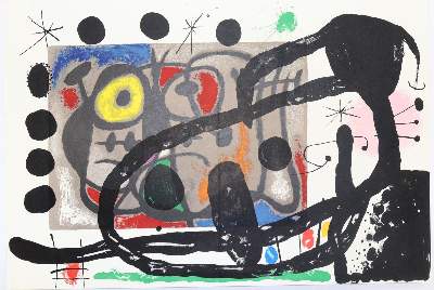 Bild Nr.1: 145-4466 Miró, Joan: (Künstlergraphik)