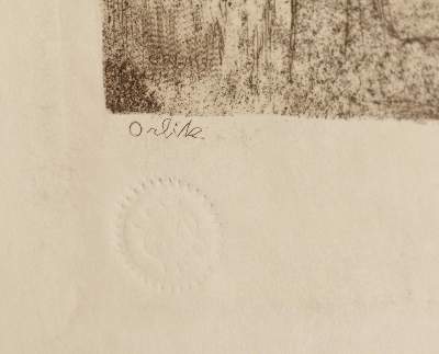 Bild Nr.10: 145-4529 Orlik, Emil: (Künstlergraphik)