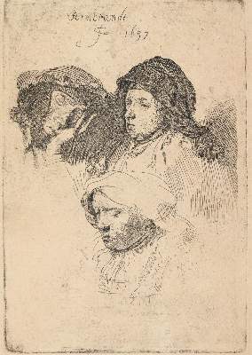 Bild Nr.1: 145-4629 Rembrandt, Harmensz van Rijn: (Künstlergraphik)
