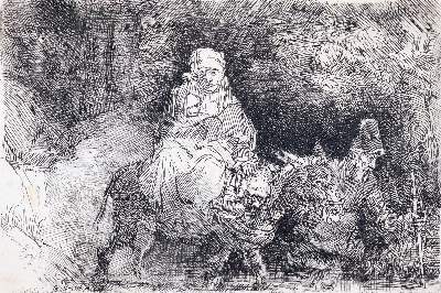 Bild Nr.1: 145-4639 Rembrandt, Harmensz van Rijn: (Künstlergraphik)