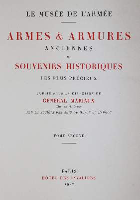 Bild Nr.3: 145-467 Mariaux,(E. Hrsg.).: (Militaria, Waffen)