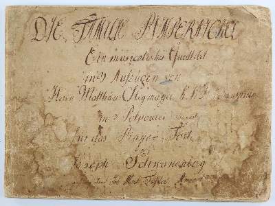Bild Nr.2: 145-473 Stegmayer,M.: (Musik, Handschriften)