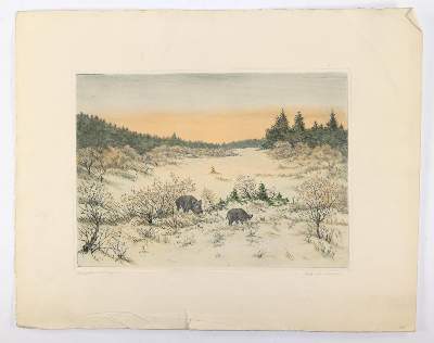Bild Nr.7: 145-4779 Schult-Walbaum, Theodor: (Künstlergraphik)