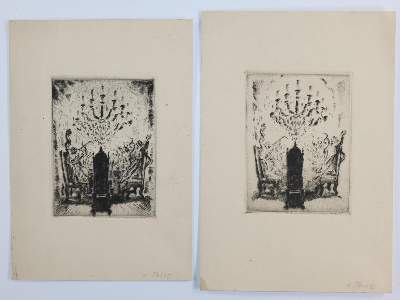 Bild Nr.2: 145-4867 Thöny, Wilhelm: (Künstlergraphik)