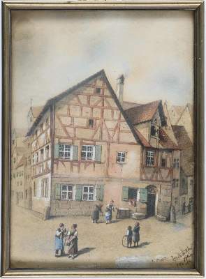 Bild Nr.1: 145-4891 Trost, Friedrich: (Künstlergraphik)
