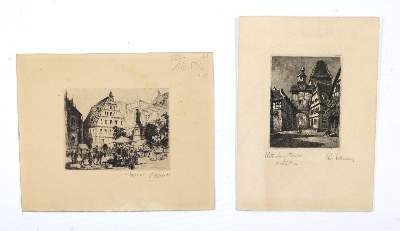 Bild Nr.4: 145-4927 Veduten.: (Künstlergraphik)