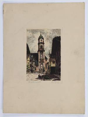 Bild Nr.5: 145-4927 Veduten.: (Künstlergraphik)