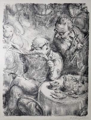 Bild Nr.1: 145-4959 Weber, Andreas Paul: (Künstlergraphik)