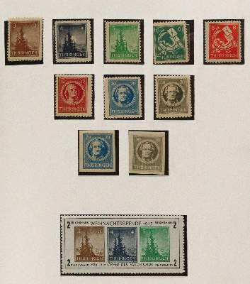 Bild Nr.1: 145-498 Briefmarken.: (Philatelie)