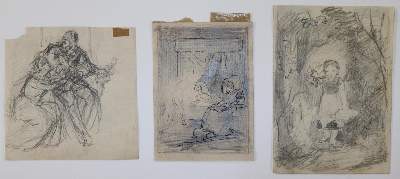 Bild Nr.6: 145-5001 Zeichnungen.: (Künstlergraphik)