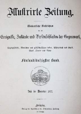 Bild Nr.2: 145-525 Illustrirte Zeitung.: (Zeitschriften und Zeitungen)
