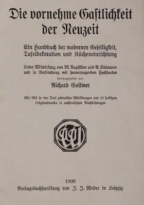Bild Nr.1: 145-543 Sammlung: (Küche und Haushalt, Gastrosophie)