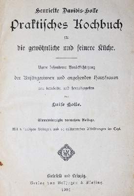 Bild Nr.1: 145-583 Sammlung: (Küche und Haushalt, Kochbücher)