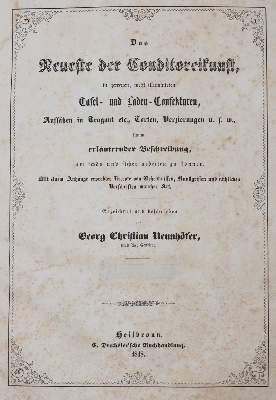 Bild Nr.8: 145-586 Neunhöfer,G.C.: (Küche und Haushalt, Konditorei)