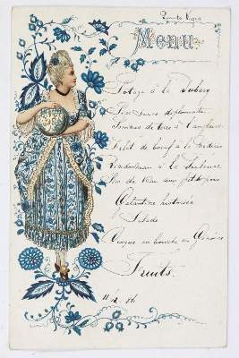 Bild Nr.2: 145-591 Quinta Vigia.: (Küche und Haushalt, Speisekarten)